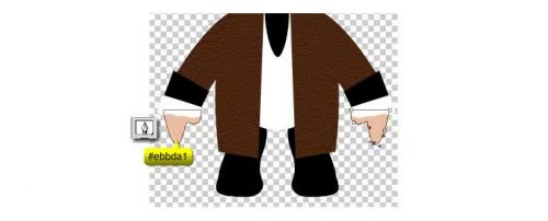 آموزش طراحی کاراکتر کارتونی دزد دریایی در فتوشاپ